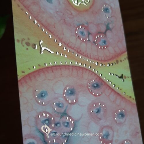 Cells & Light wide bookmark